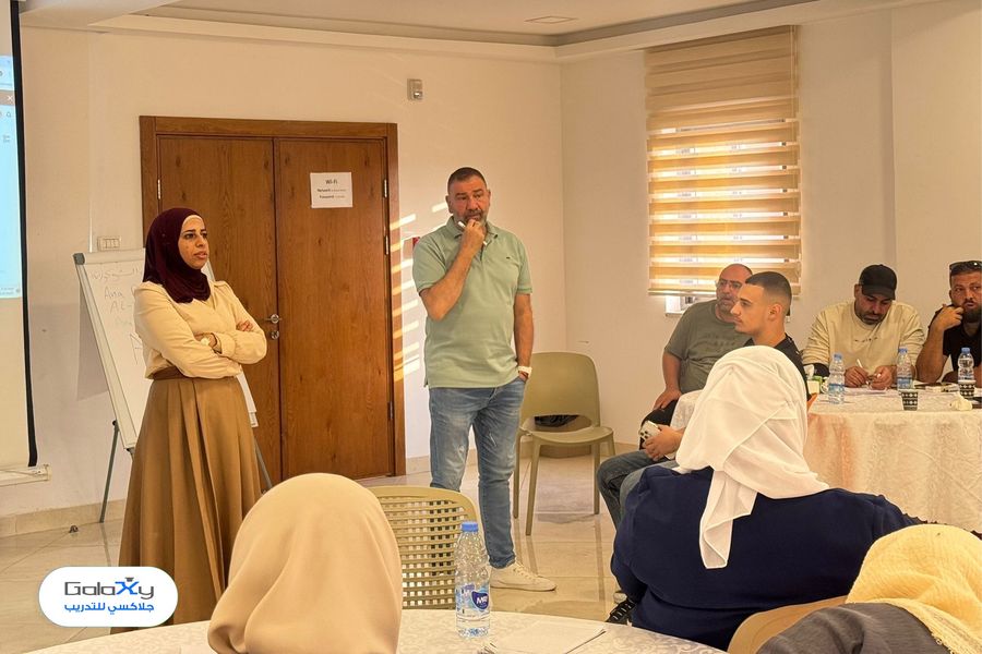 جلاكسي للتدريب ينفذ ورشة تدريبية في الأمن السيبراني بمدينة أريحا