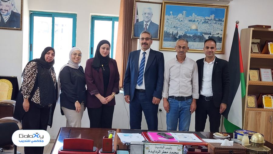 جلاكسي للتدريب يزور بلدية العبيدية لبحث آفاق التعاون في تطوير الكفاءات المهنية