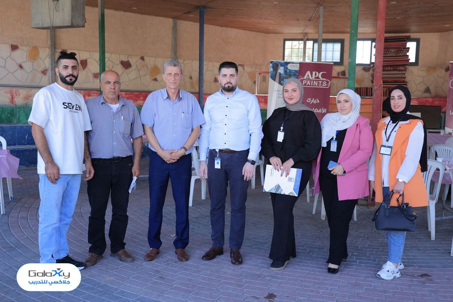 لقاء تدريبي مع محلات الجبعي للدهانات والشركة العربية للدهانات